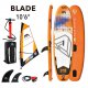 Irklentė-burlentė Aqua Marina BLADE (320 cm) + 5m2 burės Irklentė-burlentė Aqua Marina BLADE (320 cm) + 5m2 burės