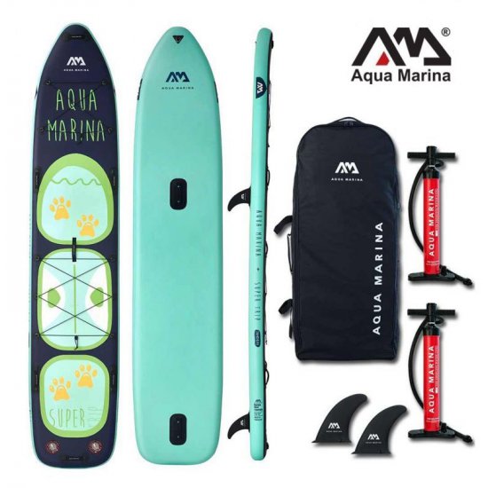 Irklentė Aqua Marina Super Trip Tandem (427cm) šeimai Irklentė Aqua Marina Super Trip Tandem (427cm) šeimai